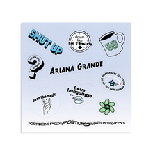 Load image into Gallery viewer, Ariana Grande - Positions (Deluxe) (Limited Clear w Purple Swirl 2LP)