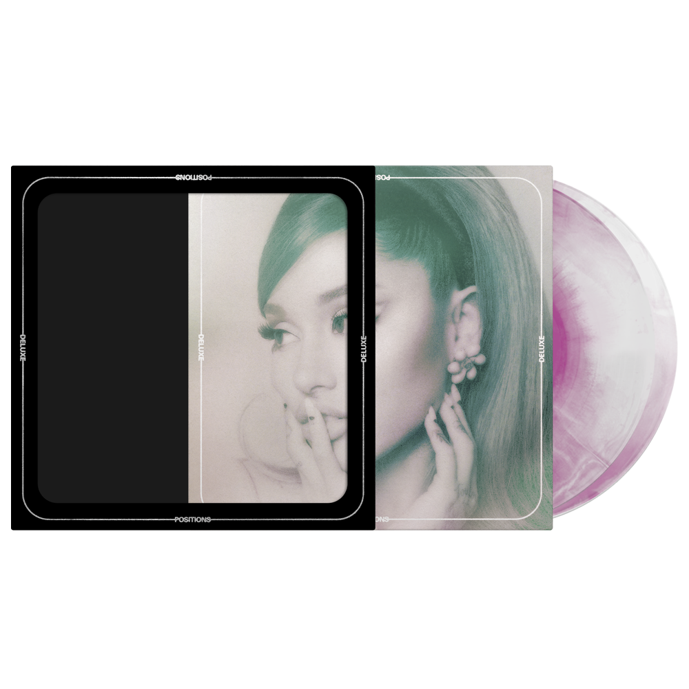 Ariana Grande - Positions (Deluxe) (Limited Clear w Purple Swirl Ariana Grande - Positions (Deluxe) (Limited Clear w Purple Swirl